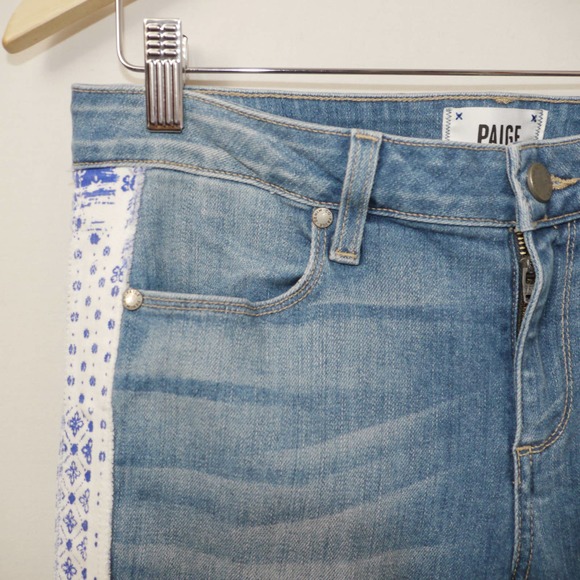 Paige Verdugo Ultra Skinny Mid Rise Jeans Size 30 - Picture 4 of 12